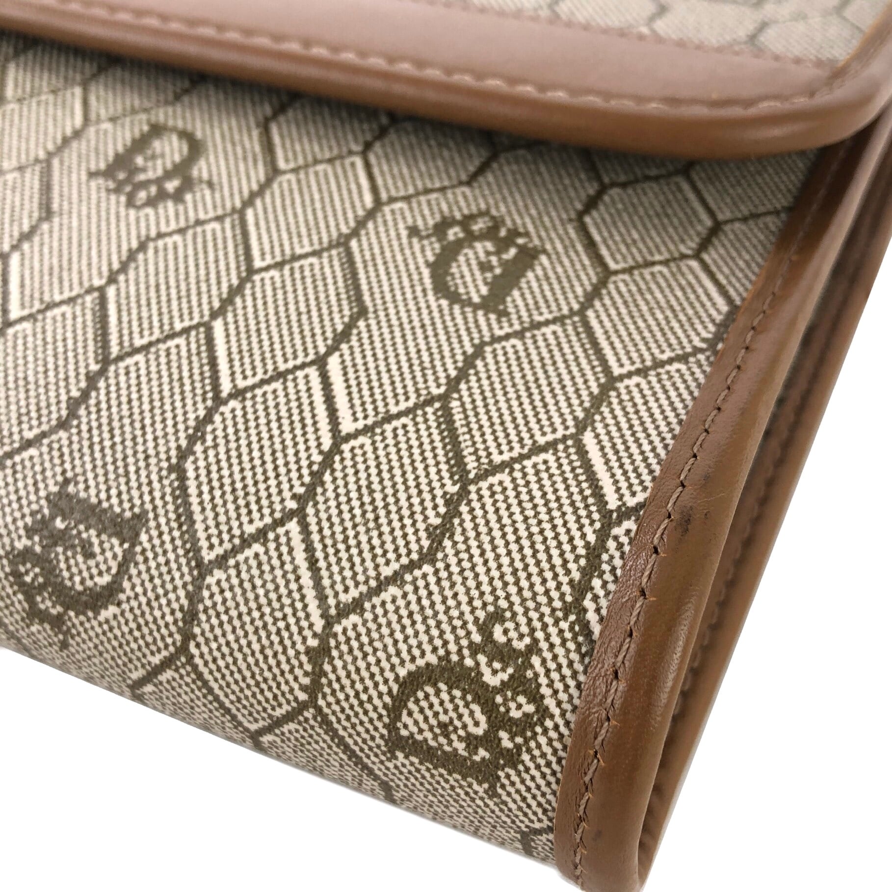 Christian Dior クリスチャン ディオール ハニカム柄 チェーン