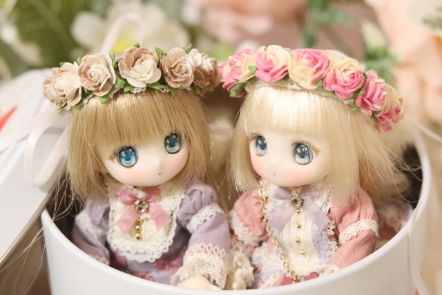 【SSサイズ】みるくキャンディーな花冠（全8色）