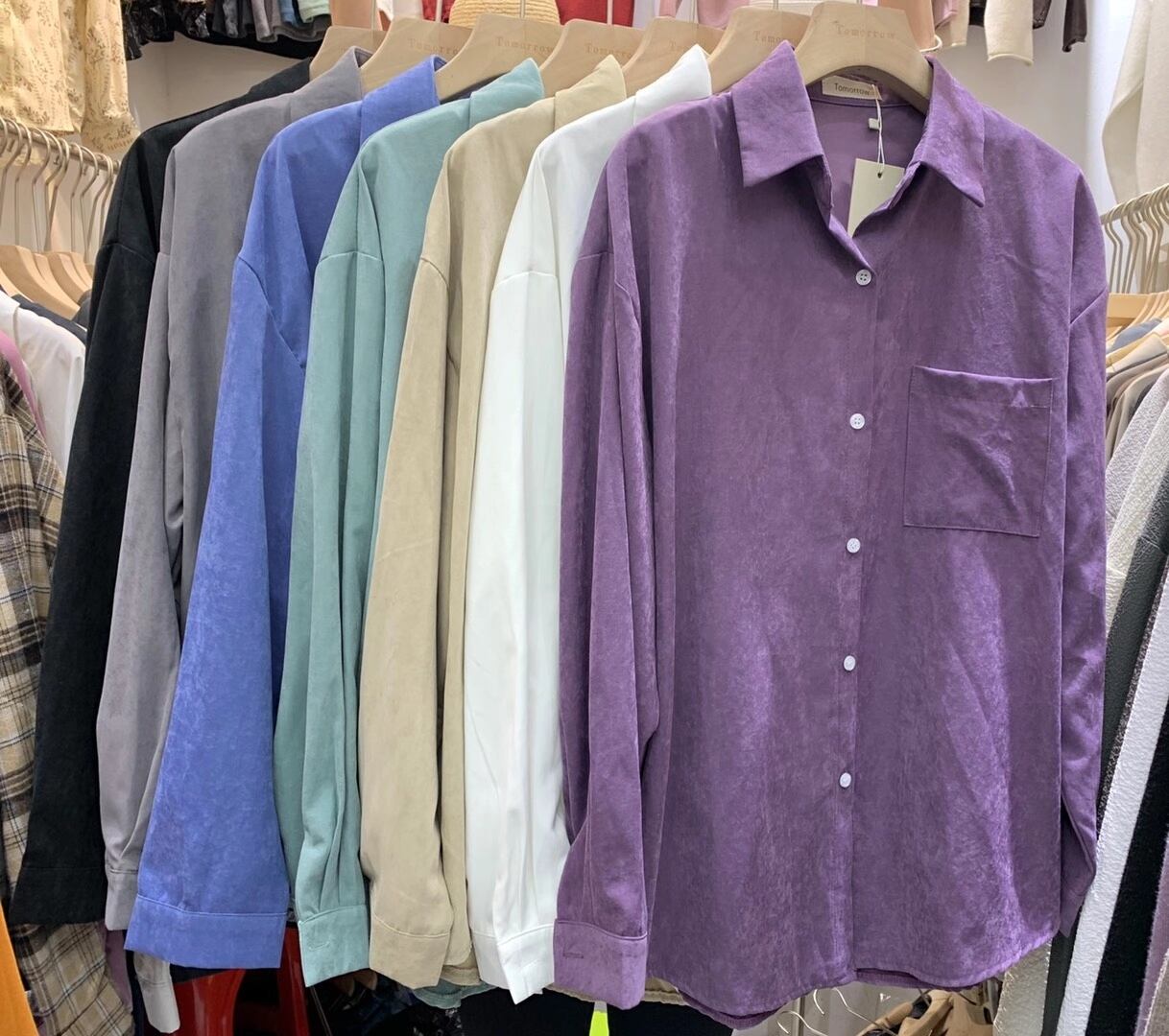 カラーシャツ　AJ2205-D14