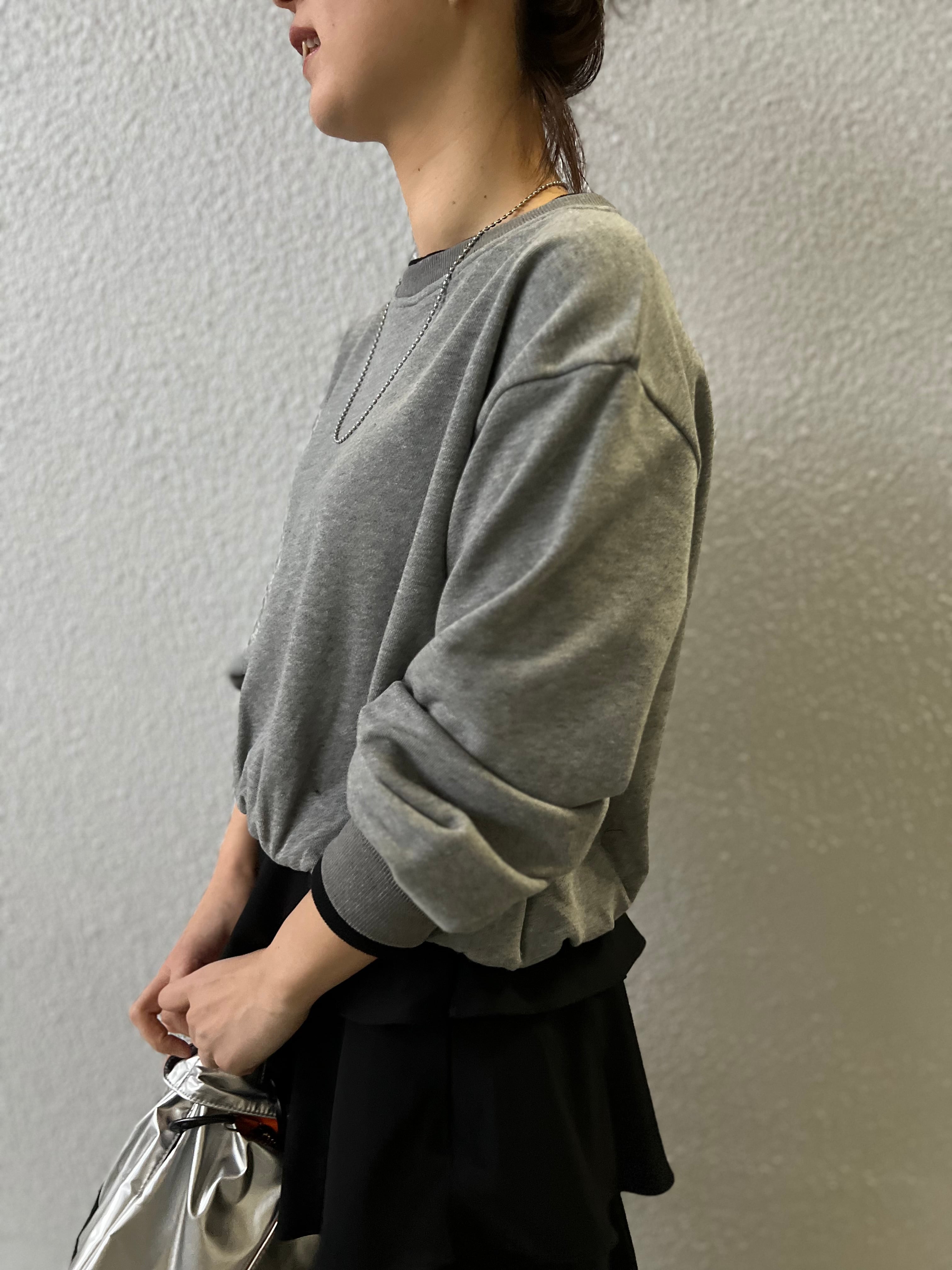 【SELECT】配色レイヤードバルーンプルオーバー 25-0679