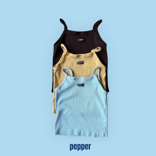 pepper［取寄］rib camisole 26summer