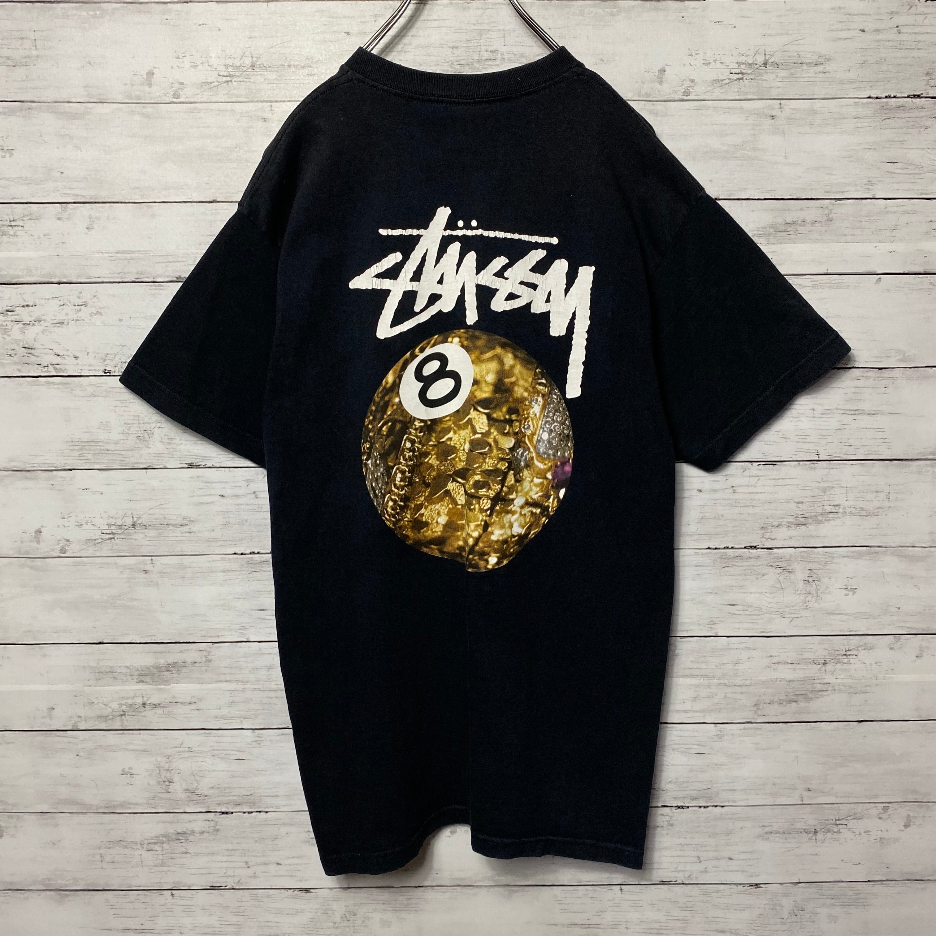 stussy ステューシー 両面プリント 表記S 着用感S-M Tシャツ-