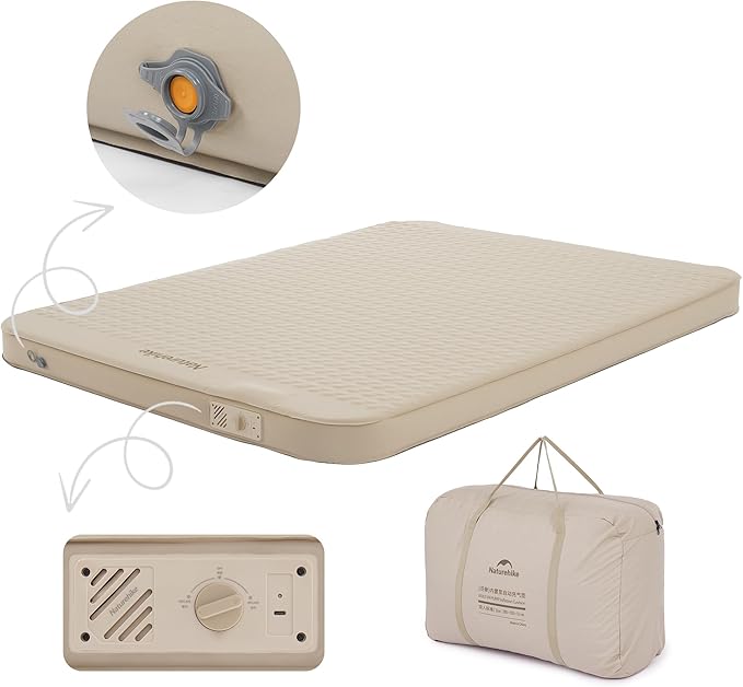 Naturehike 公式 インフレーターマット エアーマット 電動 ポンプ内蔵