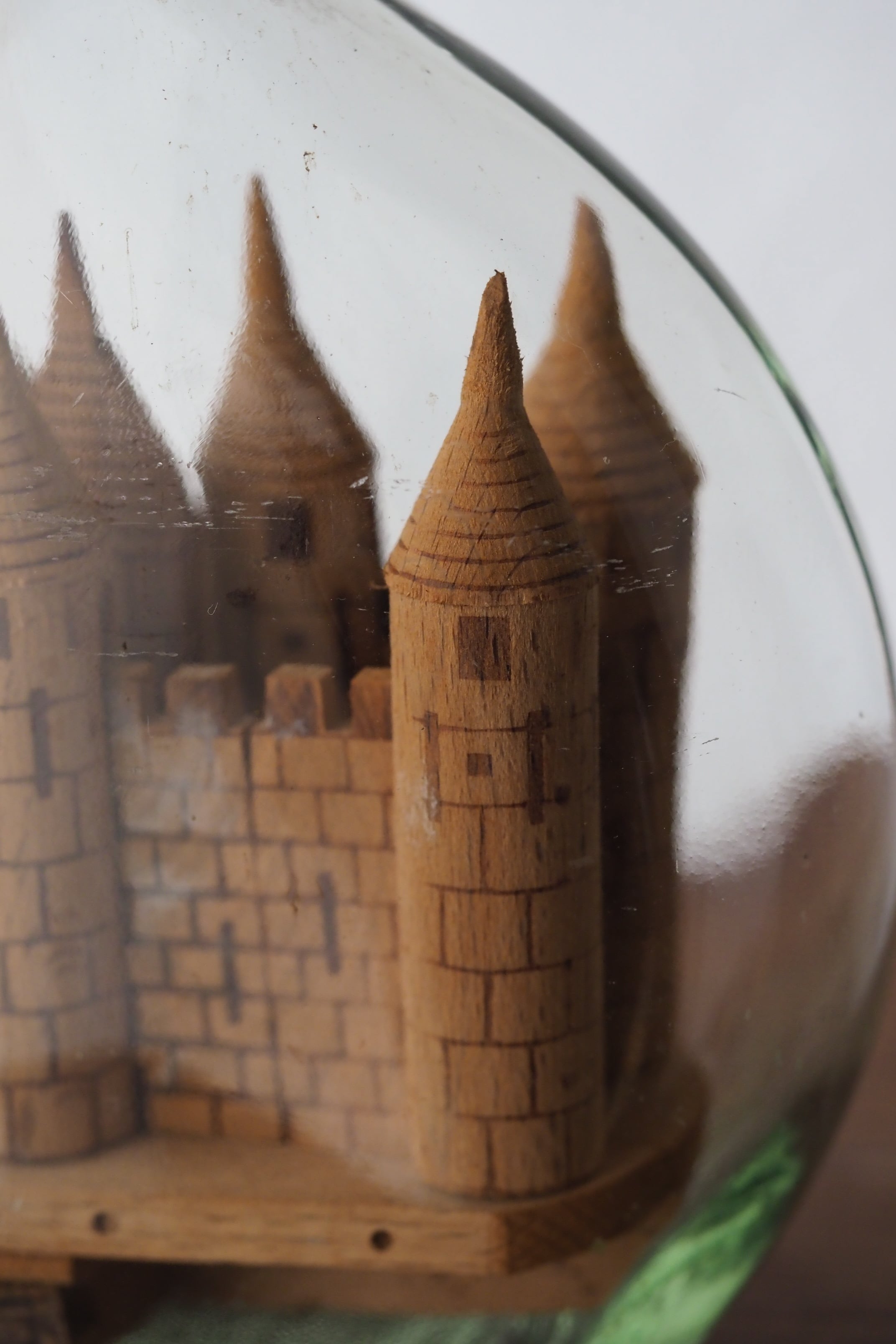 オブジェ ボトルの中のお城-vintage bottle objet | アンティーク オブジェ ボトルの中のお城-vintage bottle objet | アンティーク