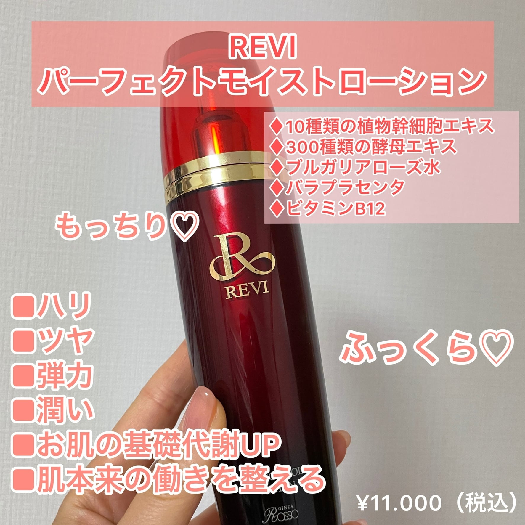 REVI パーフェクトモイストローション 美肌 スキンケア 肌保湿 植物幹細胞-