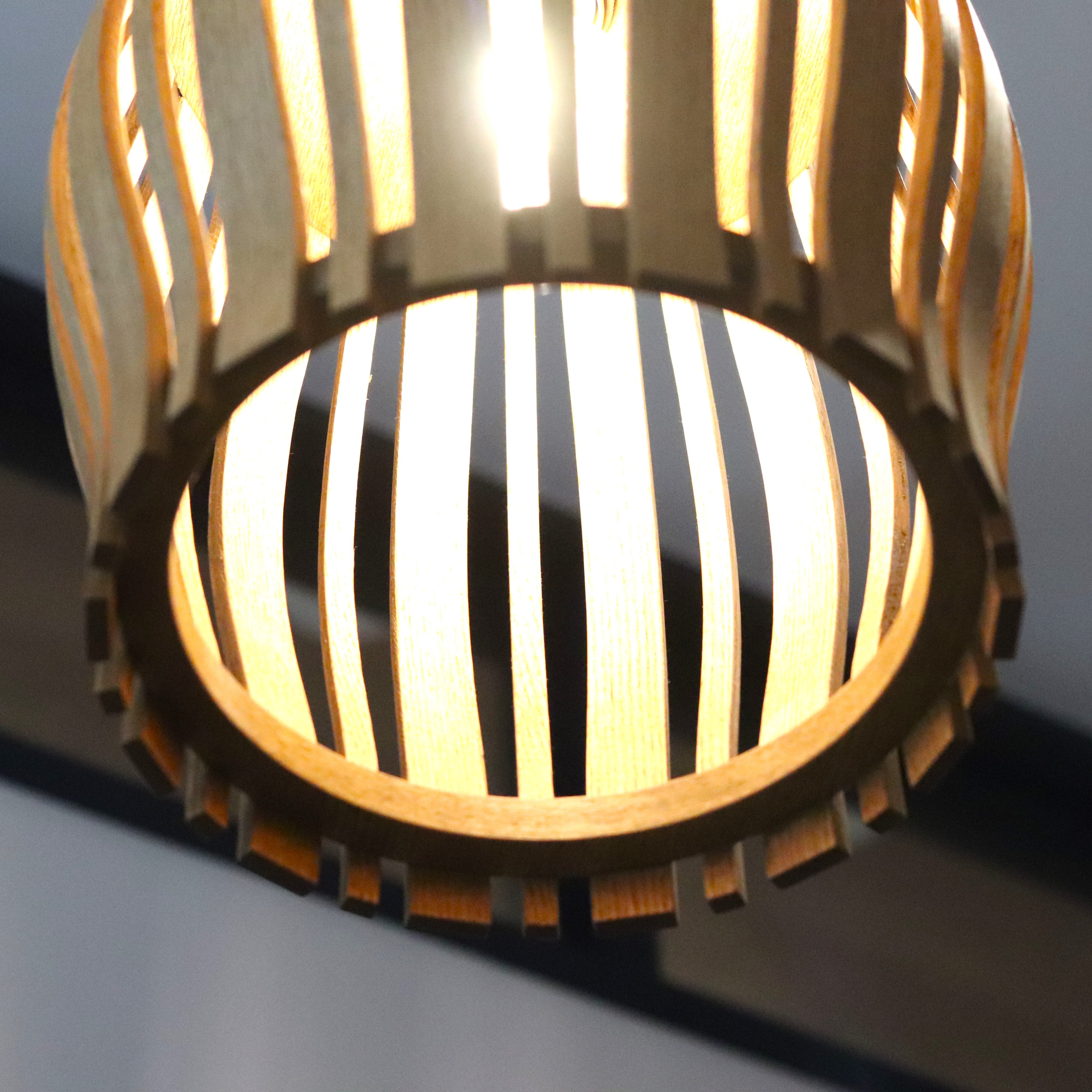 照明】木のペンダントライト オーク | ジーフラットインテリア