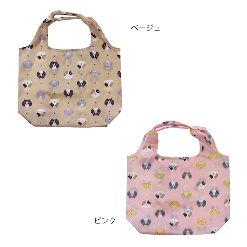 猫エコバッグ(ぽってりニャンコ)全2種類