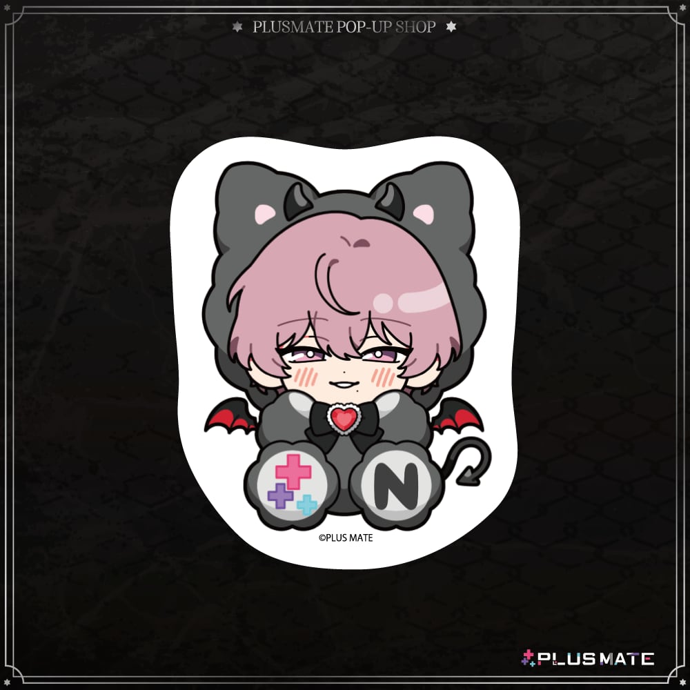 PLUSMATE かれぬい~天使&悪魔~ ステッカー 【成星】