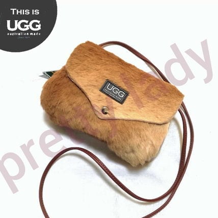 UGG Australian Made since 1974 ショルダーバッグ カンガルーファー 本革 プレゼント | 8TIME powered  by BASE