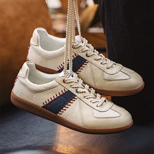 Retro White Mesh Sneakers / レトロ ホワイト メッシュ スニーカー