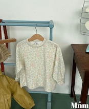 【取寄/韓国直送】MINIMALフラワーソフトTシャツ｜秋服｜韓国子供服｜26/AT