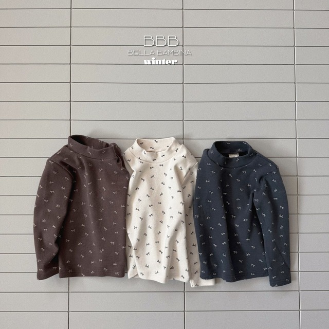 予約＿ribbon turtleneck T