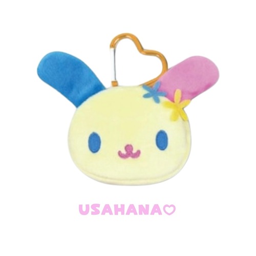 ウサハナ　ミニフェイスポーチ