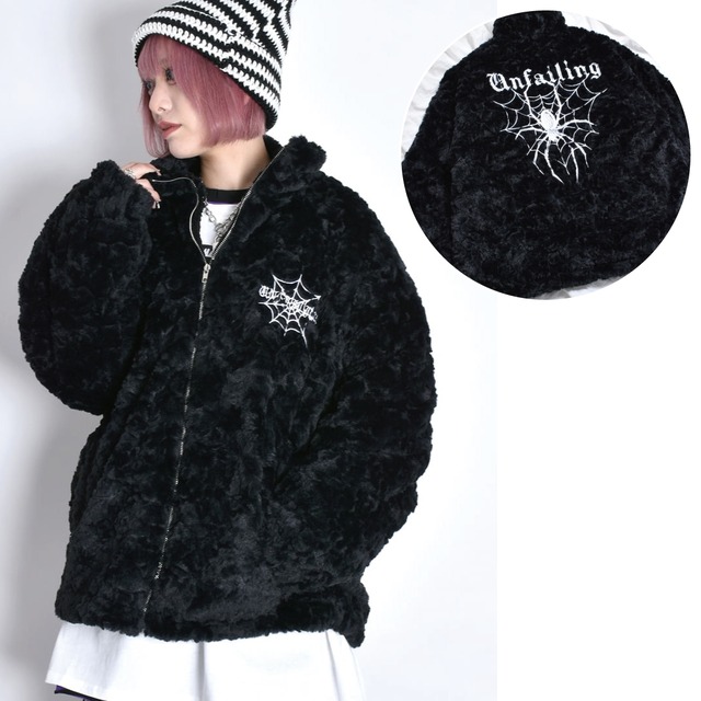 【50%OFF】ふわもこ SPIDER BIGファーブルゾン