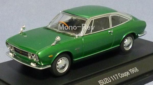 エブロ43620 いすゞ 117 クーペ グリーン PA90 1968 | 絶版ミニカー