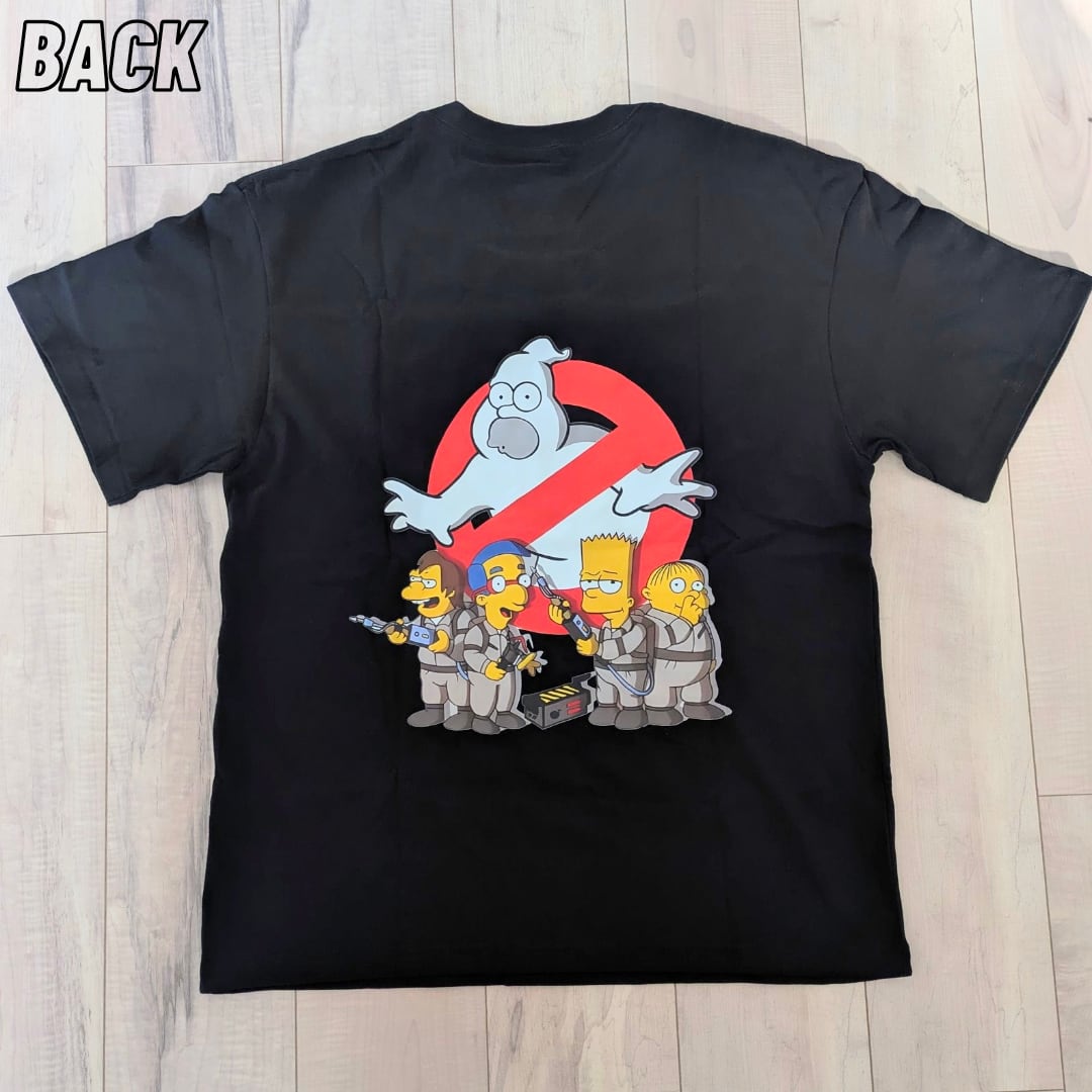 【 The Simpsons（ ザ・シンプソンズ ) 】『 Homerbusters / ホーマーバスターズ 』 シンプソンズ×ゴーストバスターズ / Tシャツ〚アメリカン雑貨 アメトイ〛