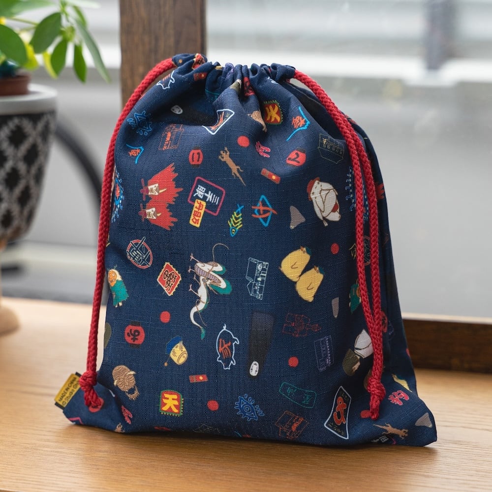 千と千尋の神隠し 巾着 大(不思議の町の縁日/3137)