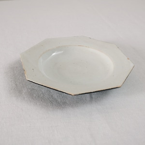 三浦ナオコ　Naoko Miura  掛分け八角皿　no.39