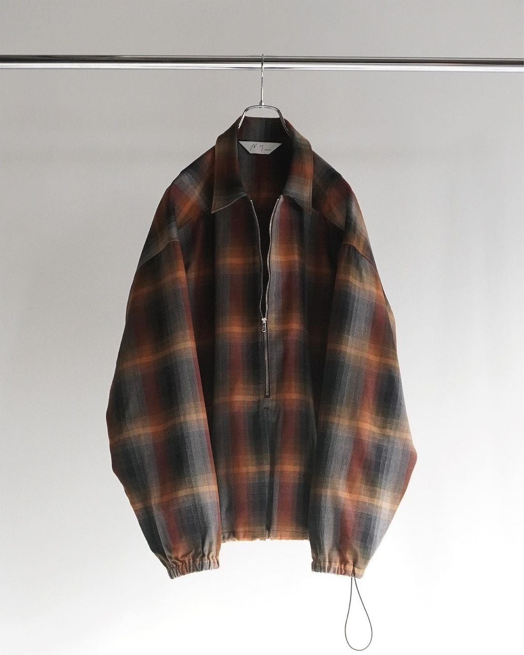 24AW】ANCELLM R/C CHECK PULL OVER SHIRT (RED/BLACK) ANC-SH45 24AW】ANCELLM R/C CHECK PULL OVER SHIRT (RED/BLACK) ANC-SH45