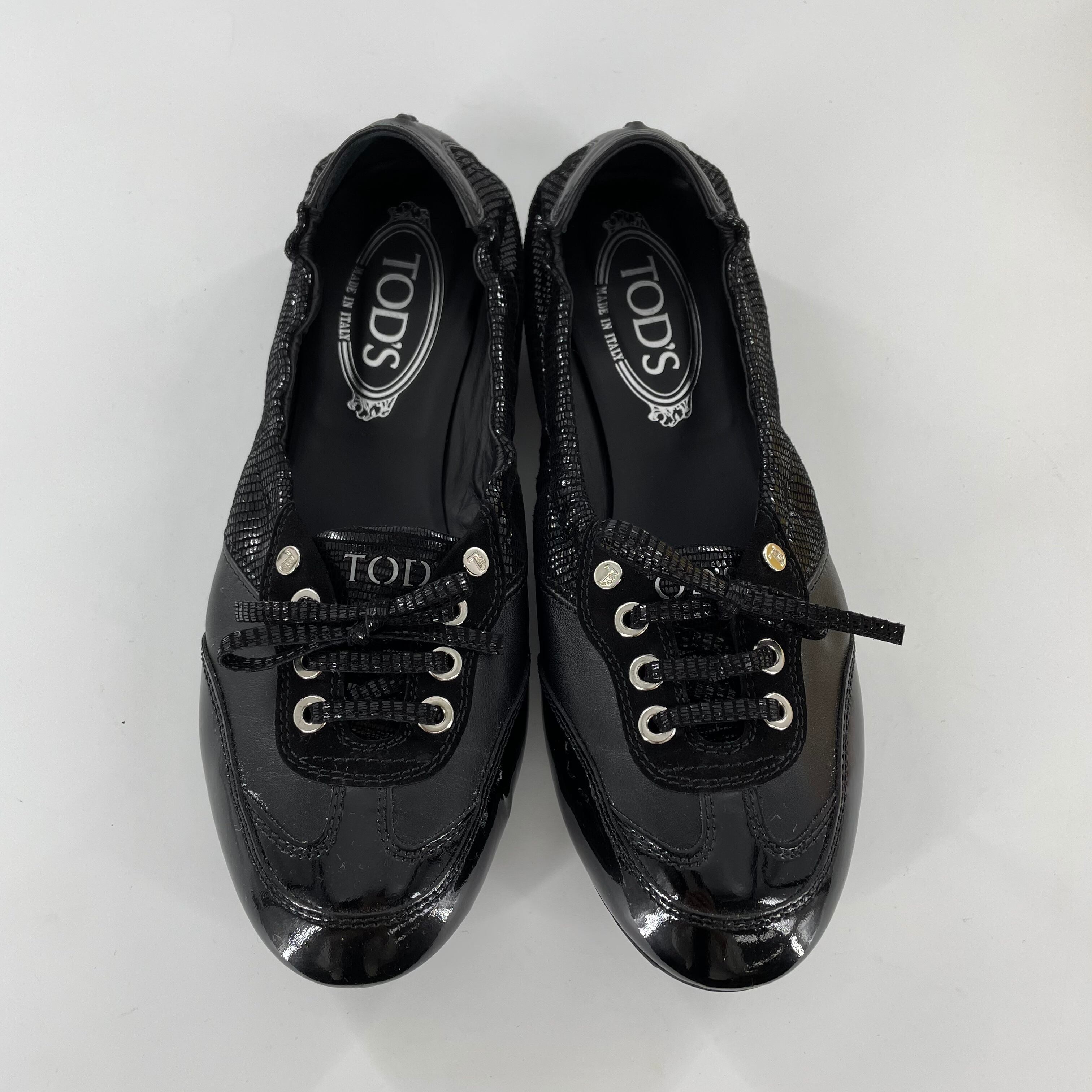 美品[Tod's] トッズ Gommaパンプス www.iqueideas.in