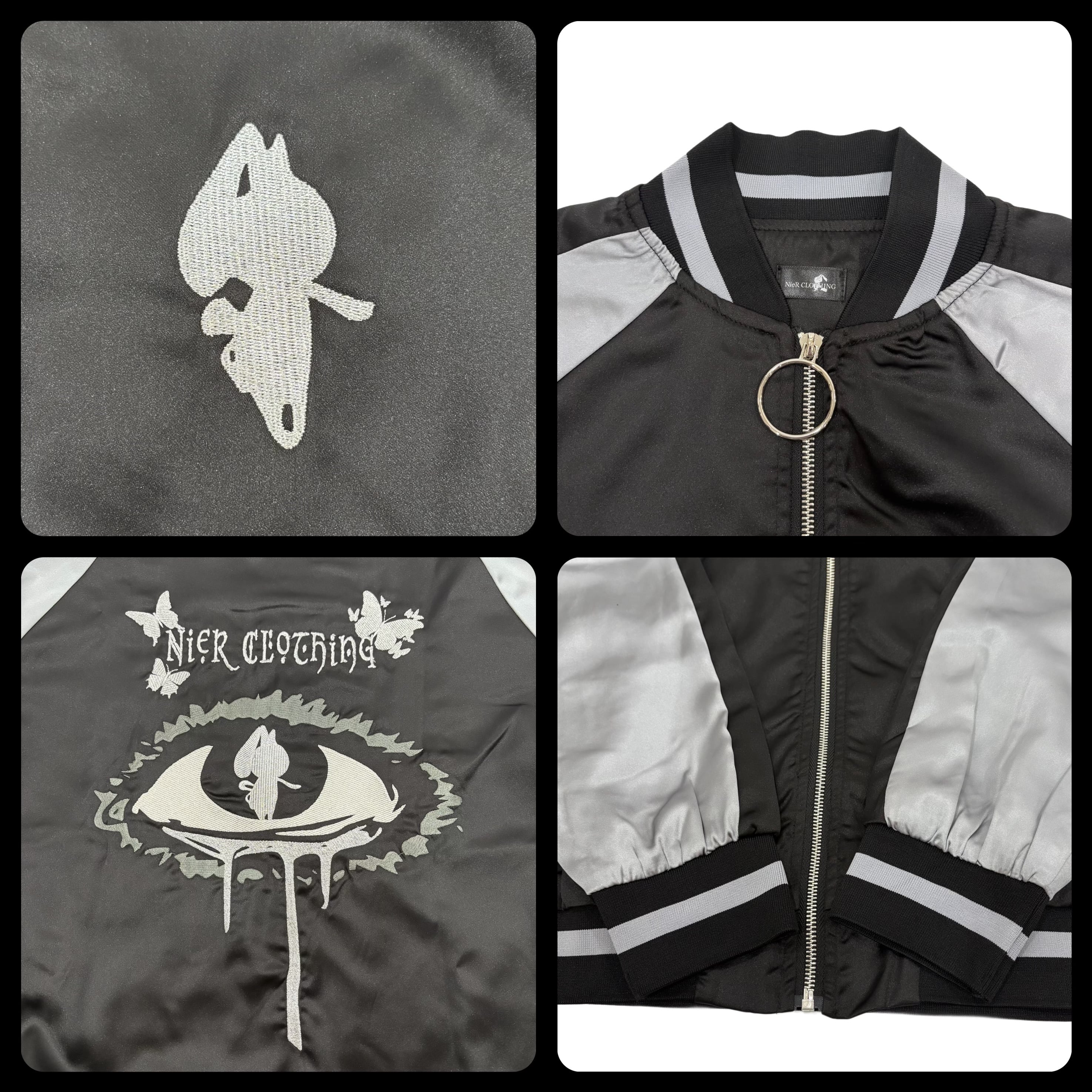 全刺繍DRIPPING EYEスカジャン | NIER CLOTHING