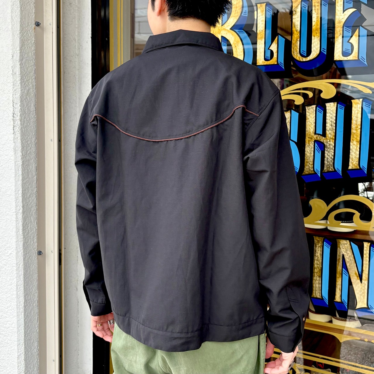 ナスングワム【Nasngwam】Bright Dad Jacket (black) - 6