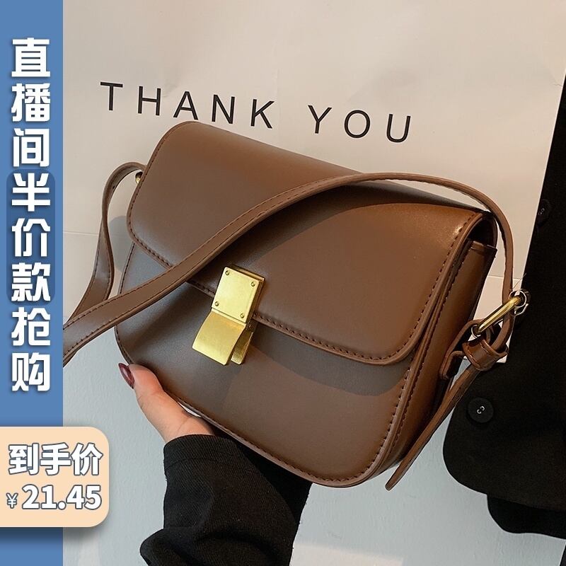 スタンダードオータムウィンター レトロ 秋物 冬物 スクウェア ハンドバッグ メッセンジャーバッグ Tiancai_Wing_Bag55662844947
