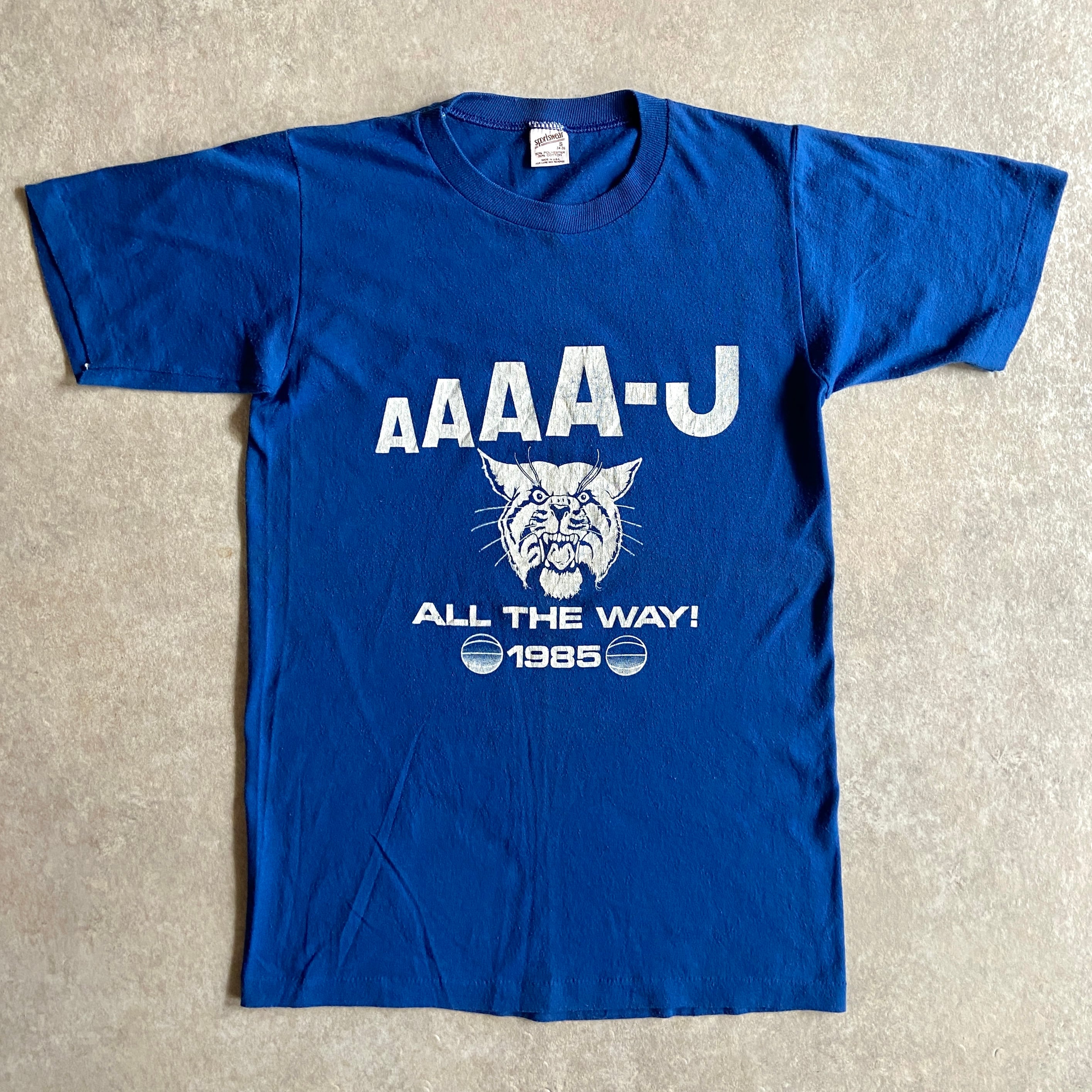 1980s Sportswear "AAAA-J" S Made in USA H104