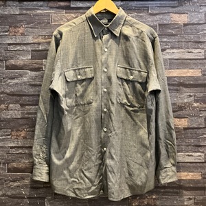 RALPH LAUREN BENFORD SILK/COTTON GRENCHECK SHIRT