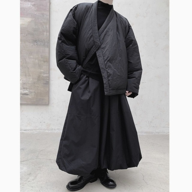 Bat sleeve down coat C0758