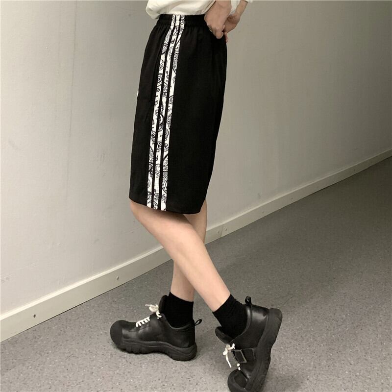 サマールーズショーツ レディースカジュアルパンツ ハイウェストウェスト 夏物 ブルマー ケッペル52935150209