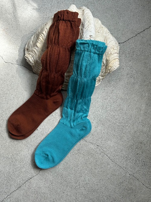 FAKUI  shirring socks