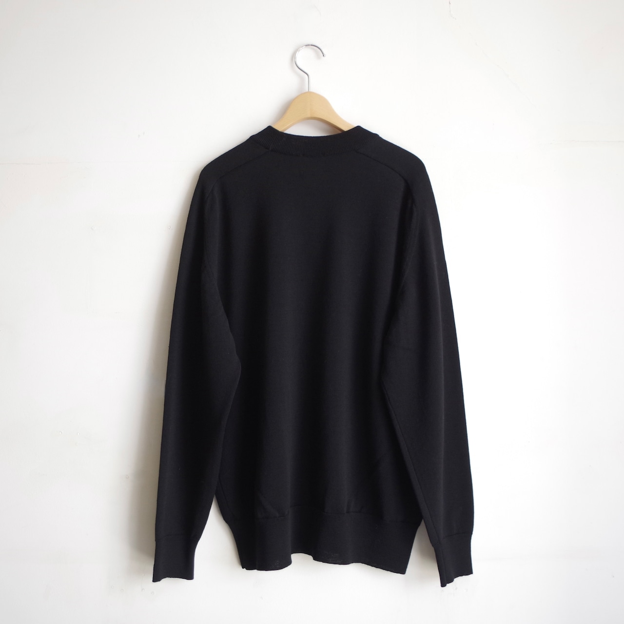 comm.arch. Worsted Merino Mock Neck P/O