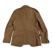 ADAM ET ROPE アダムエロペ コットン モールスキン 段返り3B テーラードジャケット 40 /ベージュ系/ワーク/日本製