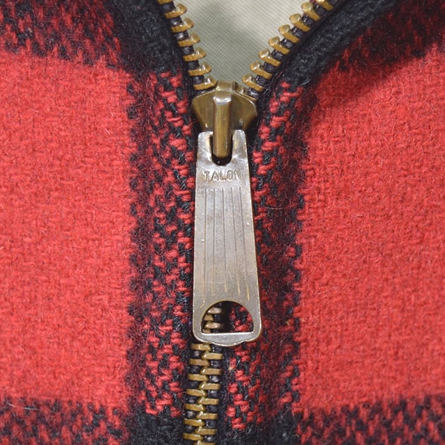 60S ペニーズ ビッグマック ヴィンテージ ウールジャケット 赤黒