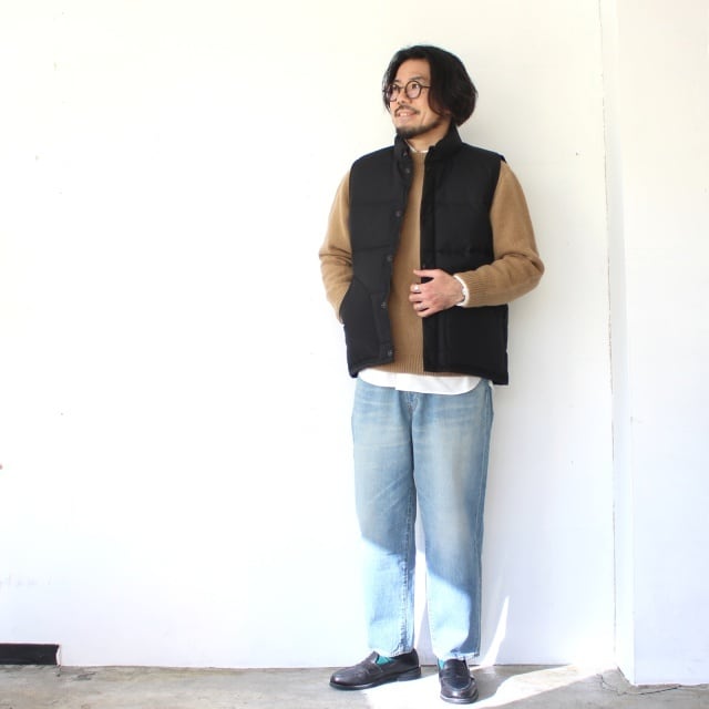 ZANTER JAPAN ダウンベスト DOWN VEST ブラック | C.COUNTLY ONLINE