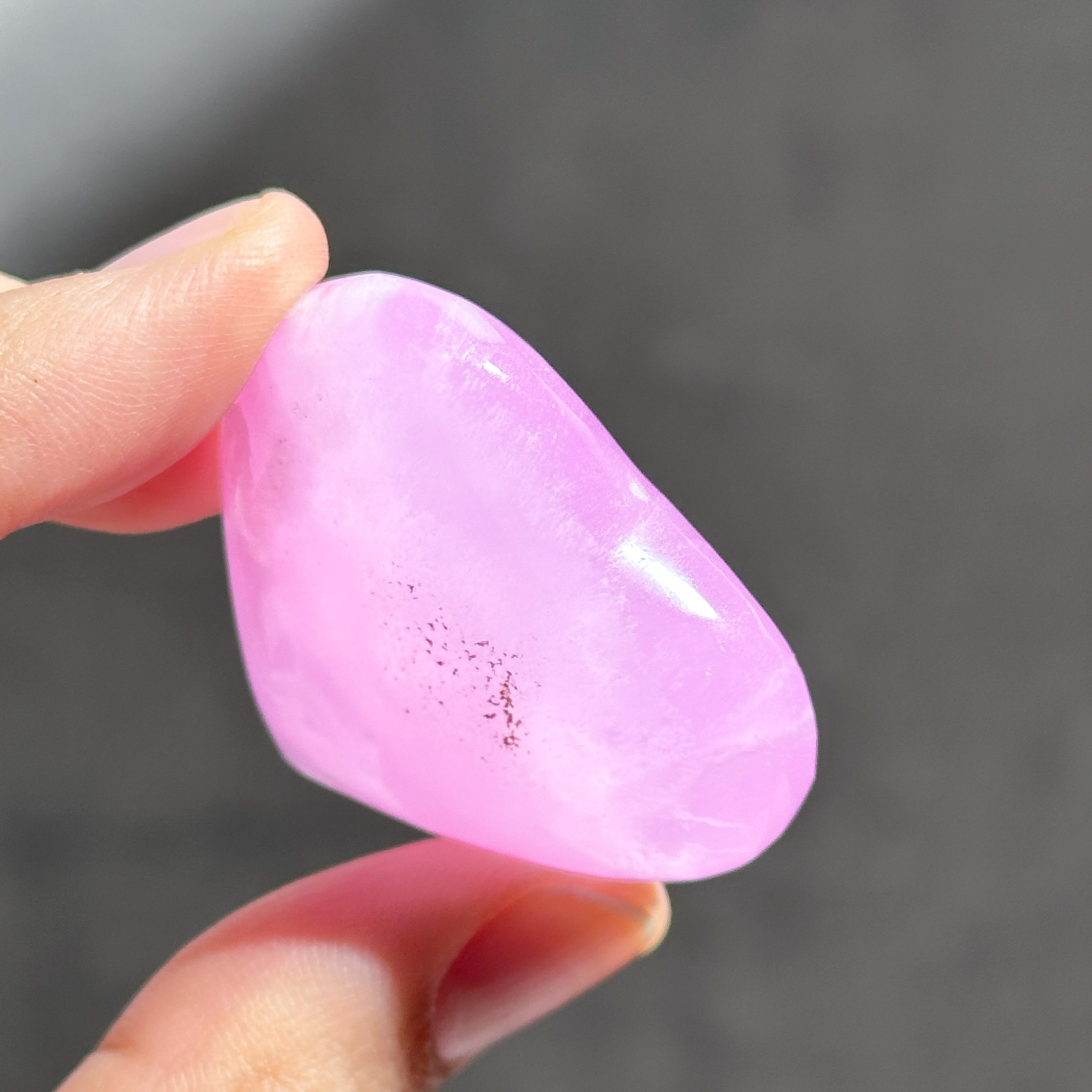 高品質】ピンクアラゴナイト ハート53◇Pink Aragonite◇天然石・鉱物