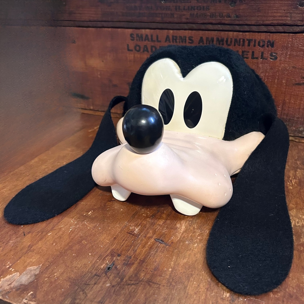 1993 ディズニー グーフィー ヴィンテージ 3Dフェイス ファンキャップ DISNEY GOOFY 3D FACE FUN CAP Z-1047