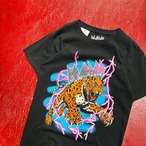 DEF LEPPARD バンドTシャツ 黒 デフレパード ヒョウ