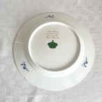 ディナープレート　大皿　ディナープレート　エンボス　France Porcelaine 12twdz41