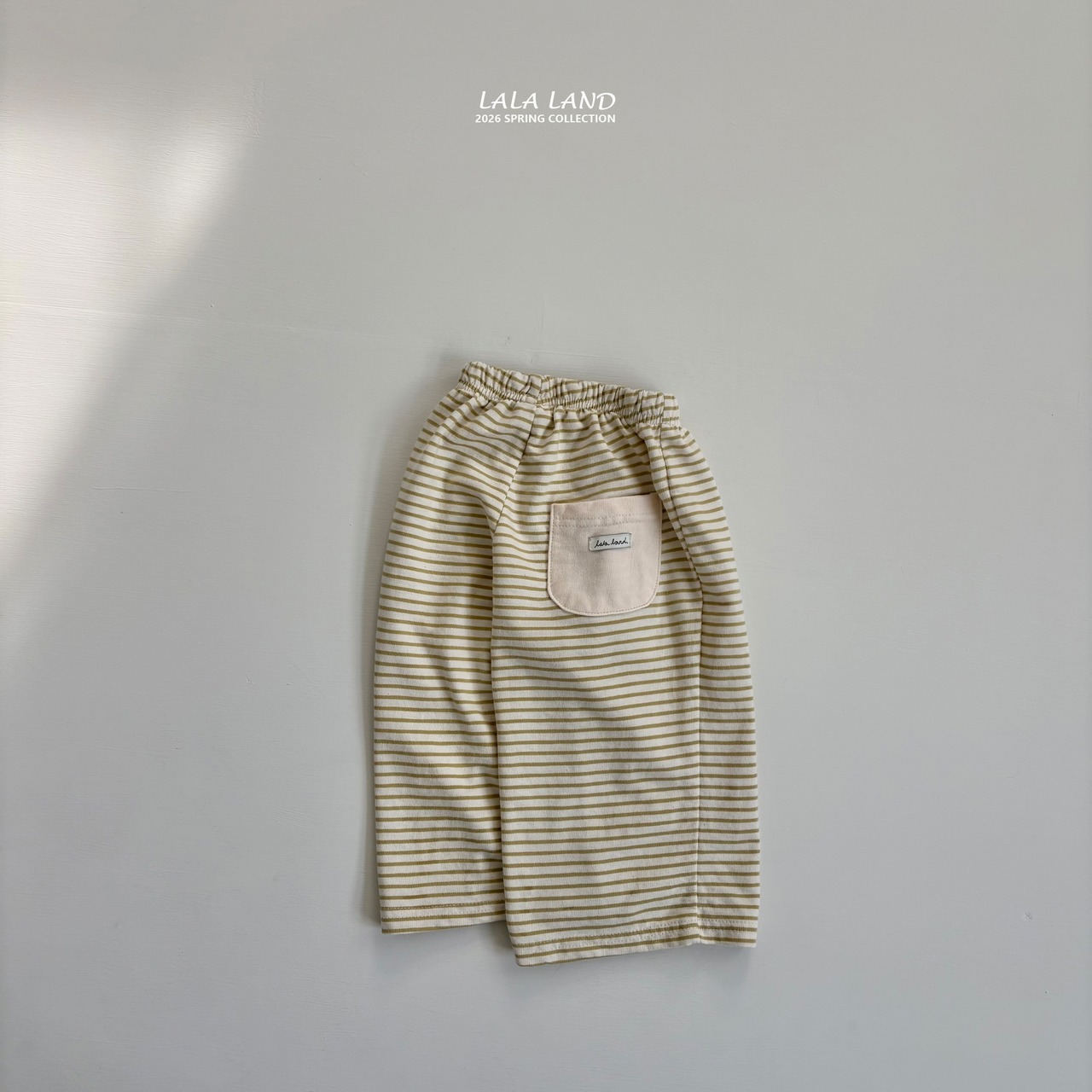LALALAND 26/SS (Kids)Soft straight pants
