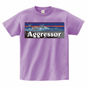 アグレッサーＴシャツ ライトパープルF