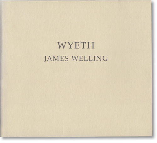 ジェームズ・ウェリング「WYETH」 (James Welling)