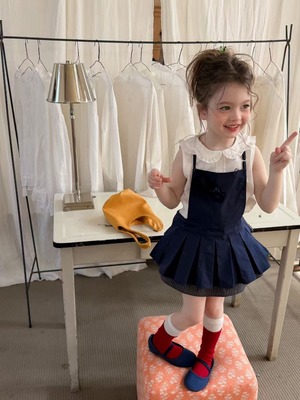 [aiai] Free Girl Suspenders Dress / [아이아이] 프리걸멜빵원피스