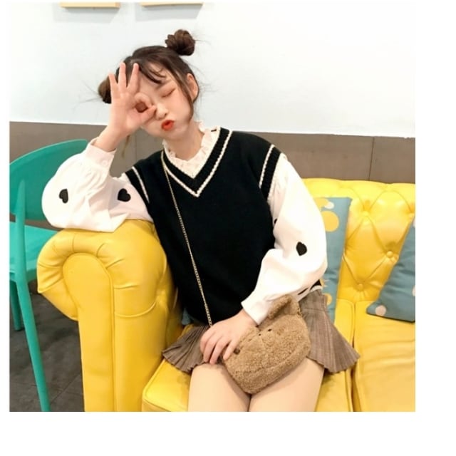 韓国 ファッション レディース トップス ブラウス レディース 春新作