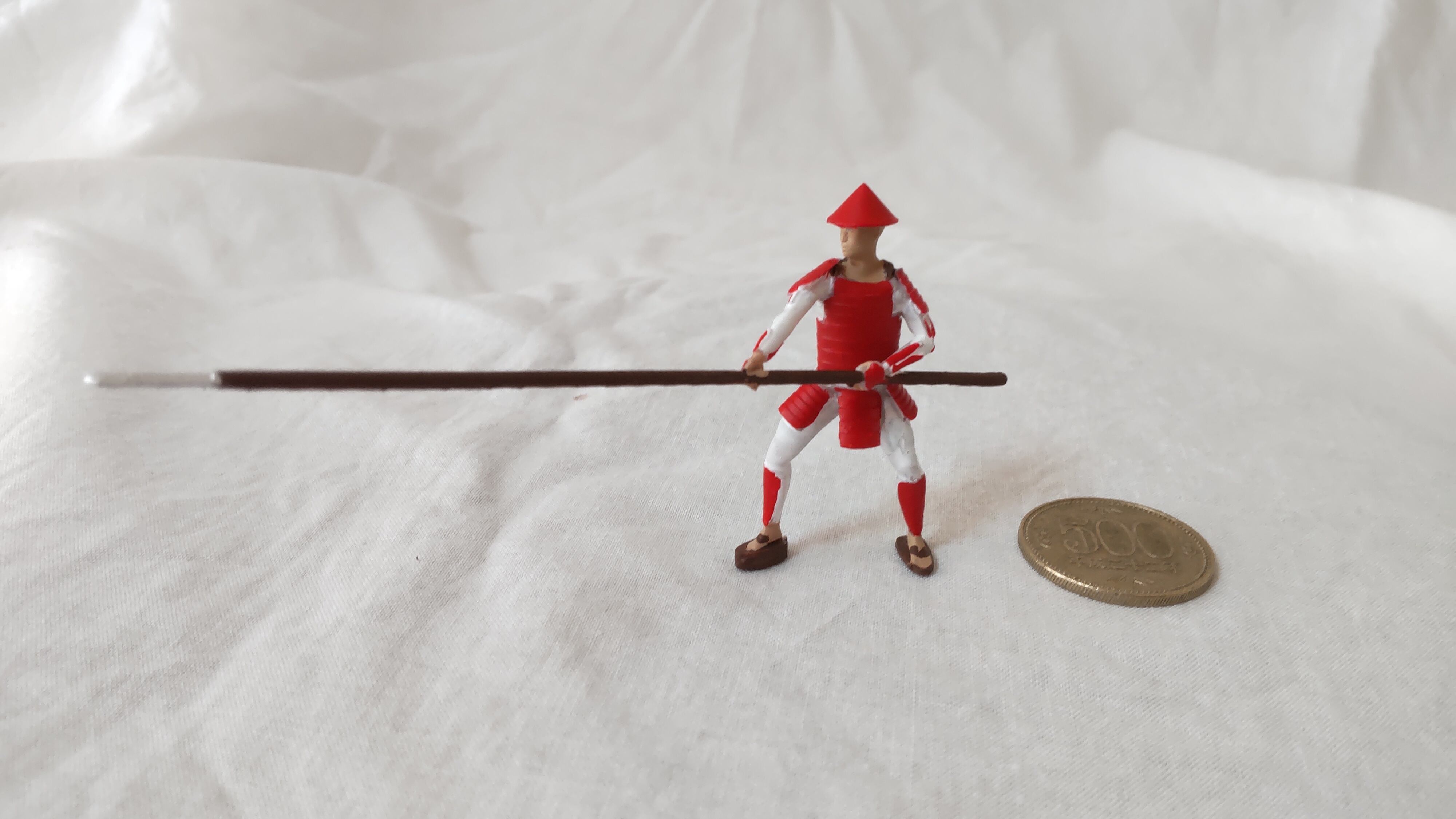 フィギュア」足軽・槍隊（塗装済み：中） | 武楽衆 MURAKUSHU Japanese