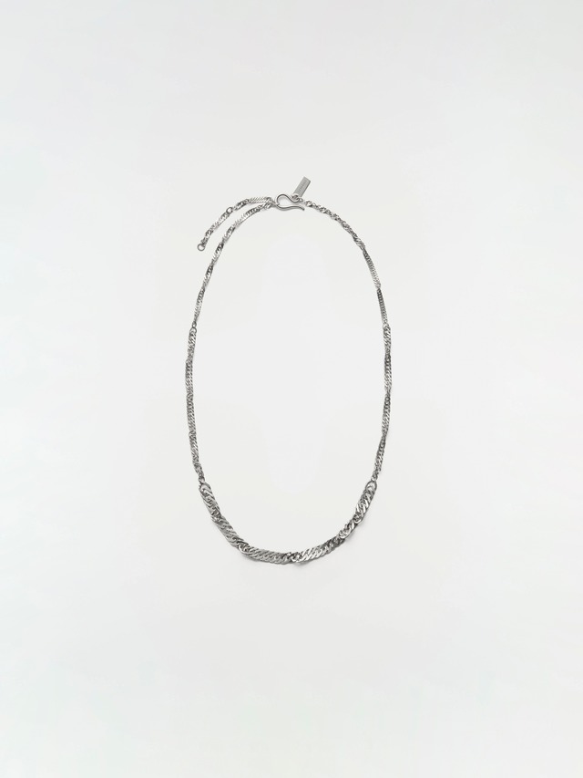 LEMAIRE　TWISTED CHAIN NECKLACE　SILVER　JW0167 LO0042