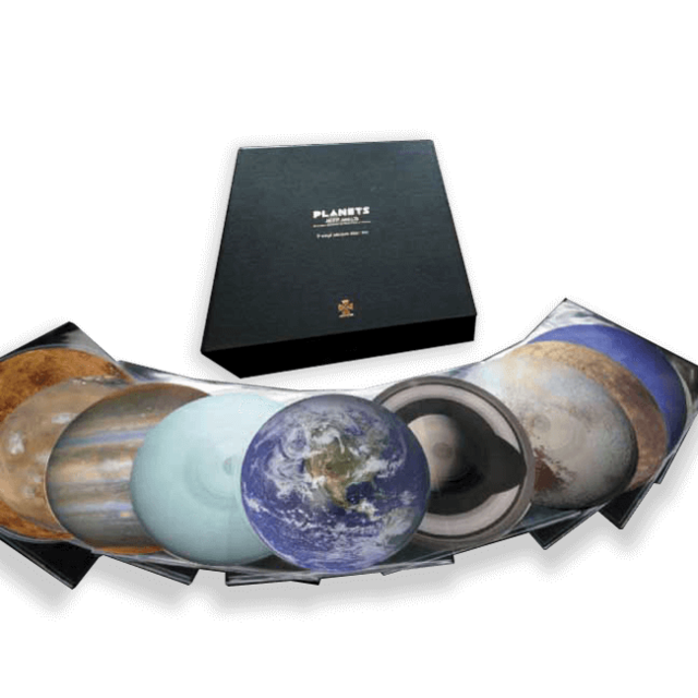 【数量限定】ジェフ・ミルズ - Planets 7インチアナログ盤×9枚組・ボックスセット - メイン画像