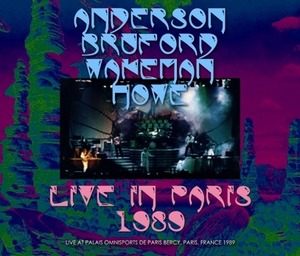 NEW A.B.W.H. ANDERSON, BRUFORD, WAKEMAN, HOWE  - LIVE IN PARIS 1989  3CDR  Free Shipping