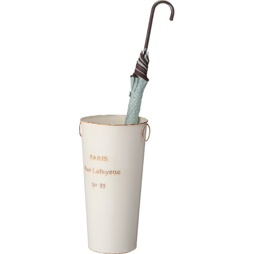 傘立て アイボリー アンブレララック アンブレラスタンド 傘入れ アンティーク 玄関 収納 インテリア 雑貨